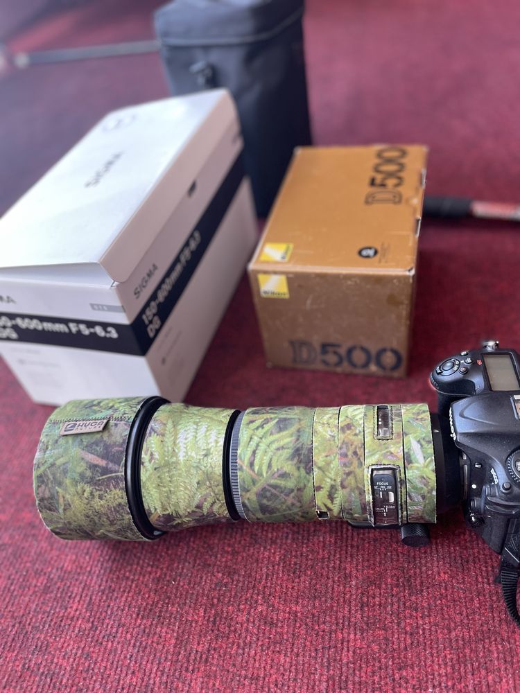 Nikon D500 + obiektyw Sigma