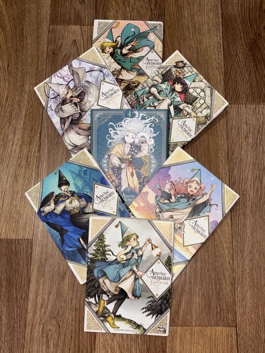 Манга «Ательє чаклунських капелюхів», томи 1–7 — чудовий стан