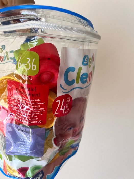 Soft Clemmy 24 Clementoni miękkie klocki