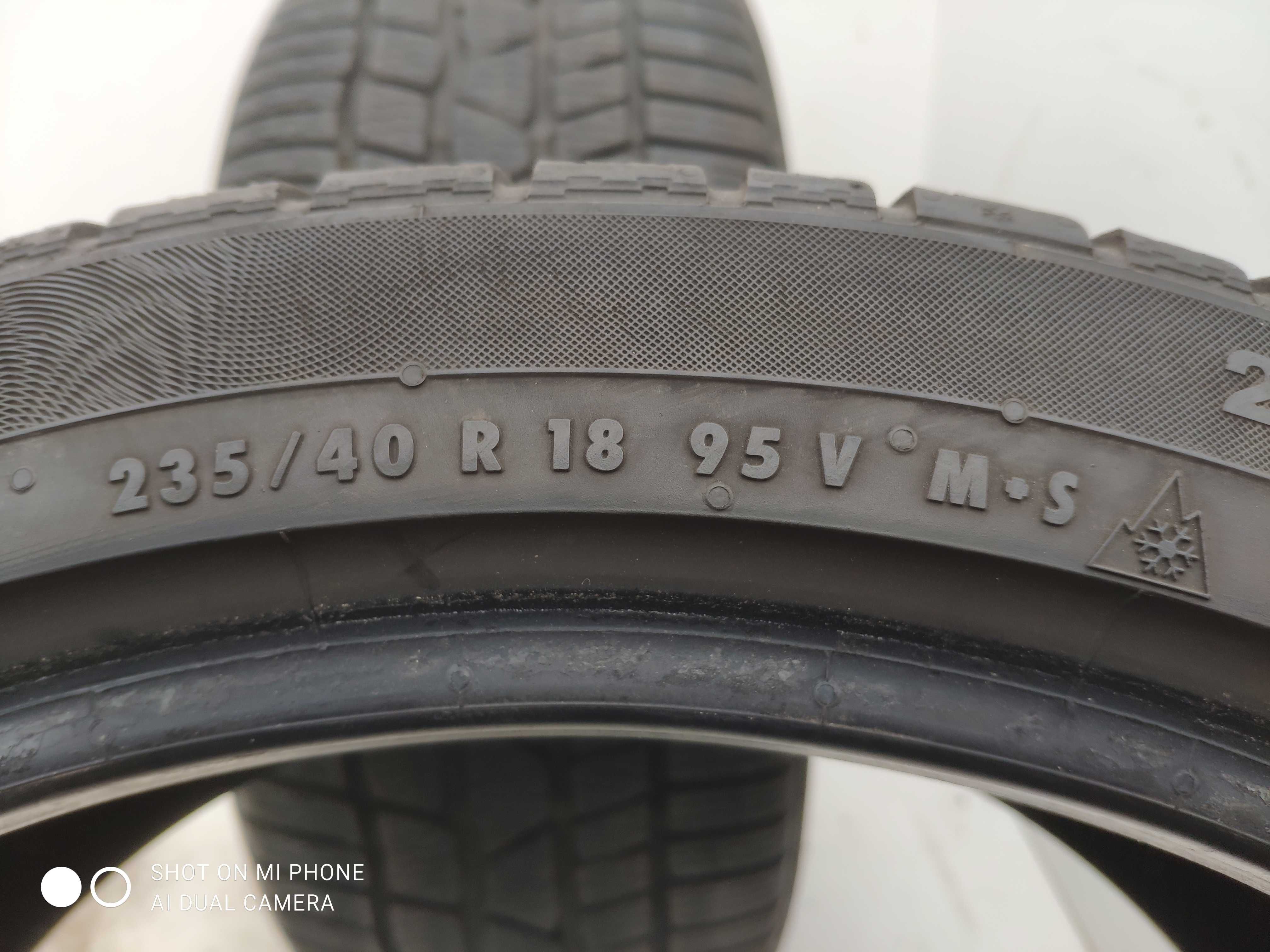 Opona Opony 235/40R18 95V CONTINENTAL ContiWinterContact TS830P barum