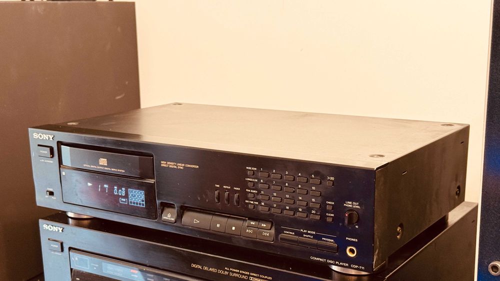 ‼️ Sony CD-плеер CDP-711 — винтажный Hi-Fi, Япония, ЦАП CXD2565M