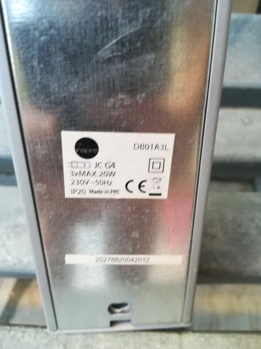 Vendo régua de iluminação