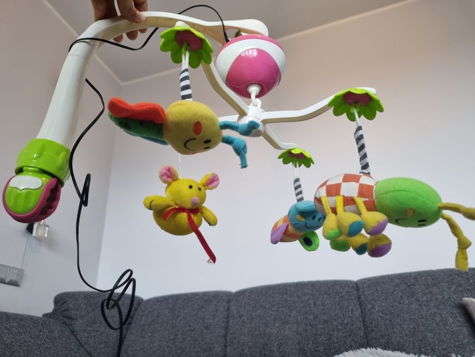 Jedyna elektryczna karuzela do łóżeczka