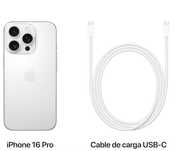 Новий Apple iPhone 16 Pro Titan White 256 GB