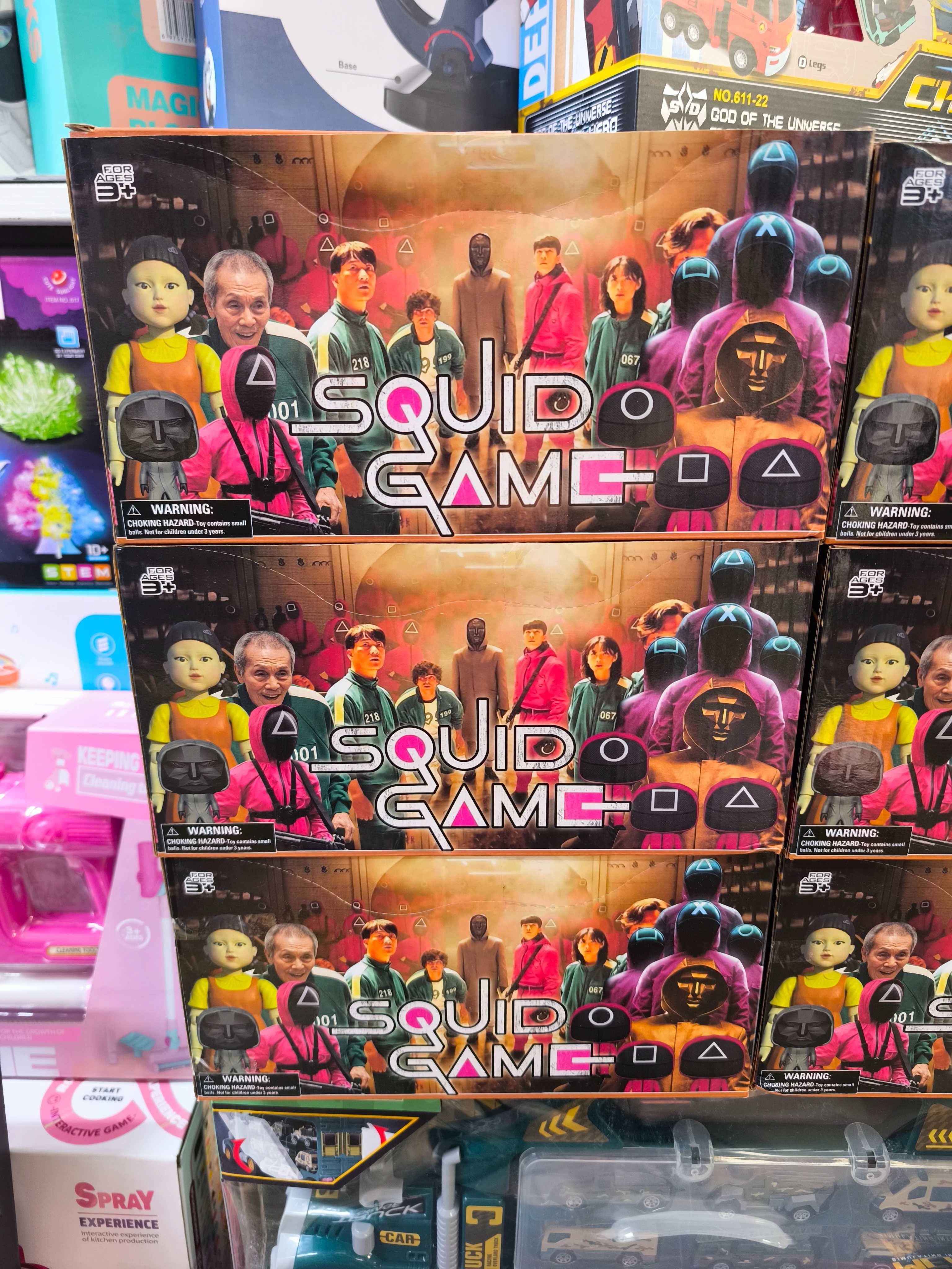 Брелок Гра в кальмара фанко поп Funko Pop squid game