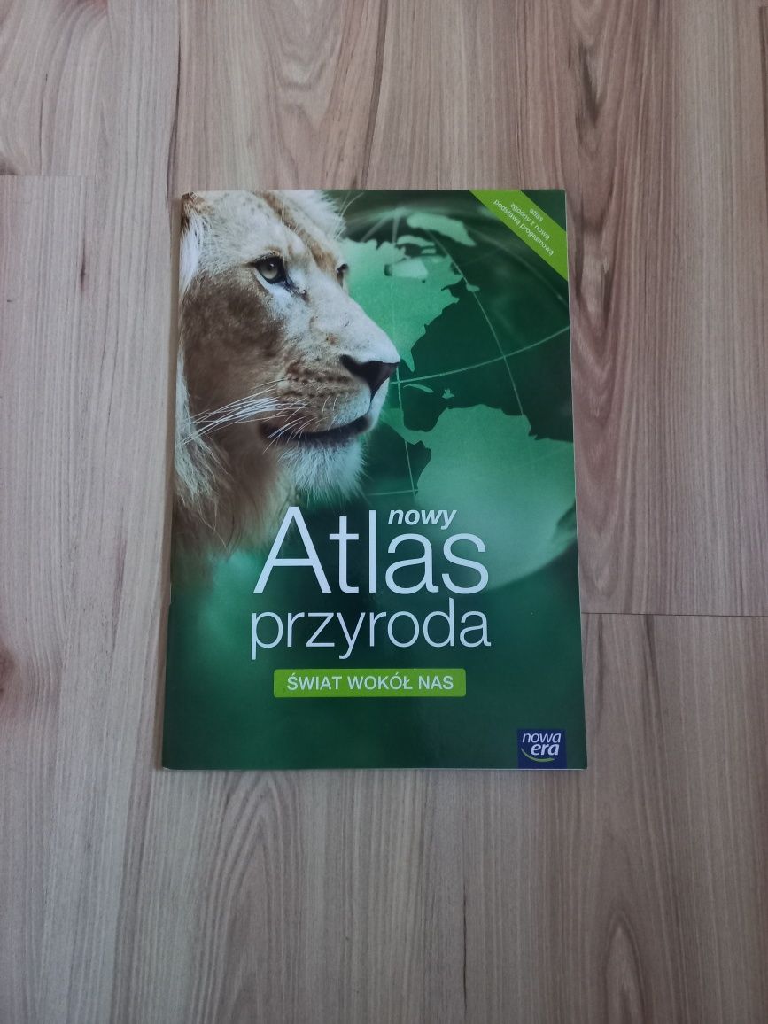 Atlas od przyrody " świat wokół nas " Nowa Era