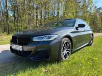 BMW Seria 5 BMW 520x drive G30, mild hybrid, stan idealny, lift m pakiet