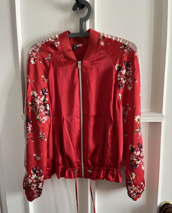 Blusão vermelho fuscia H&M
