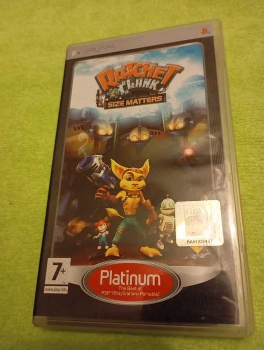 Caixa Ratchet & Clank Size Matters Psp
