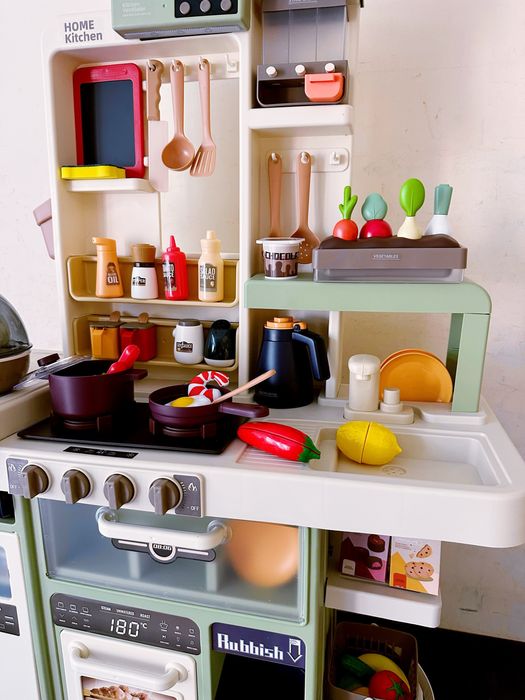 Кухня TK Group 90 см, 88 елементів, світло, звук, яйцеварка, пар, вода