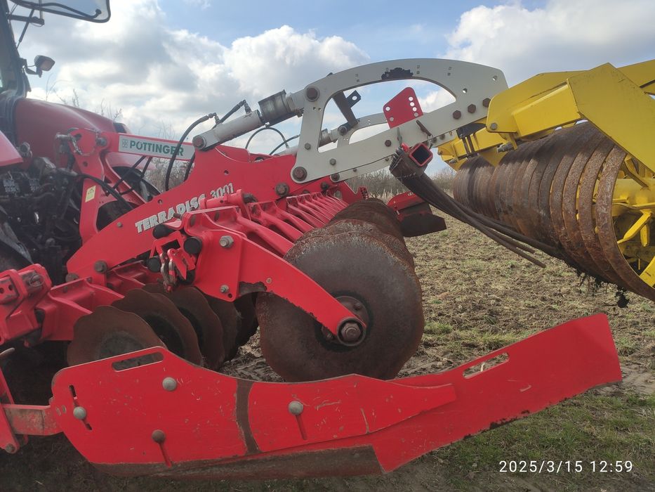 Brona talerzowa pottinger terradisc 3001 lemken horsch vaderstad