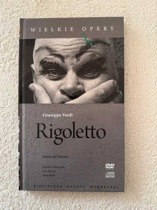 Rigoletto opera na płycie CD