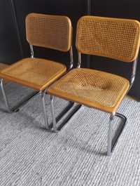 Dwa krzesła  M.Breuer Cesca Bauhaus