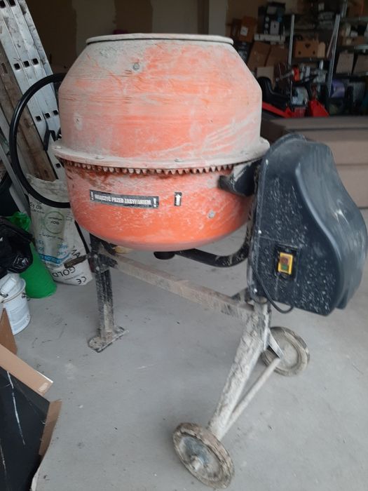 Betoniarka używana dwa razy