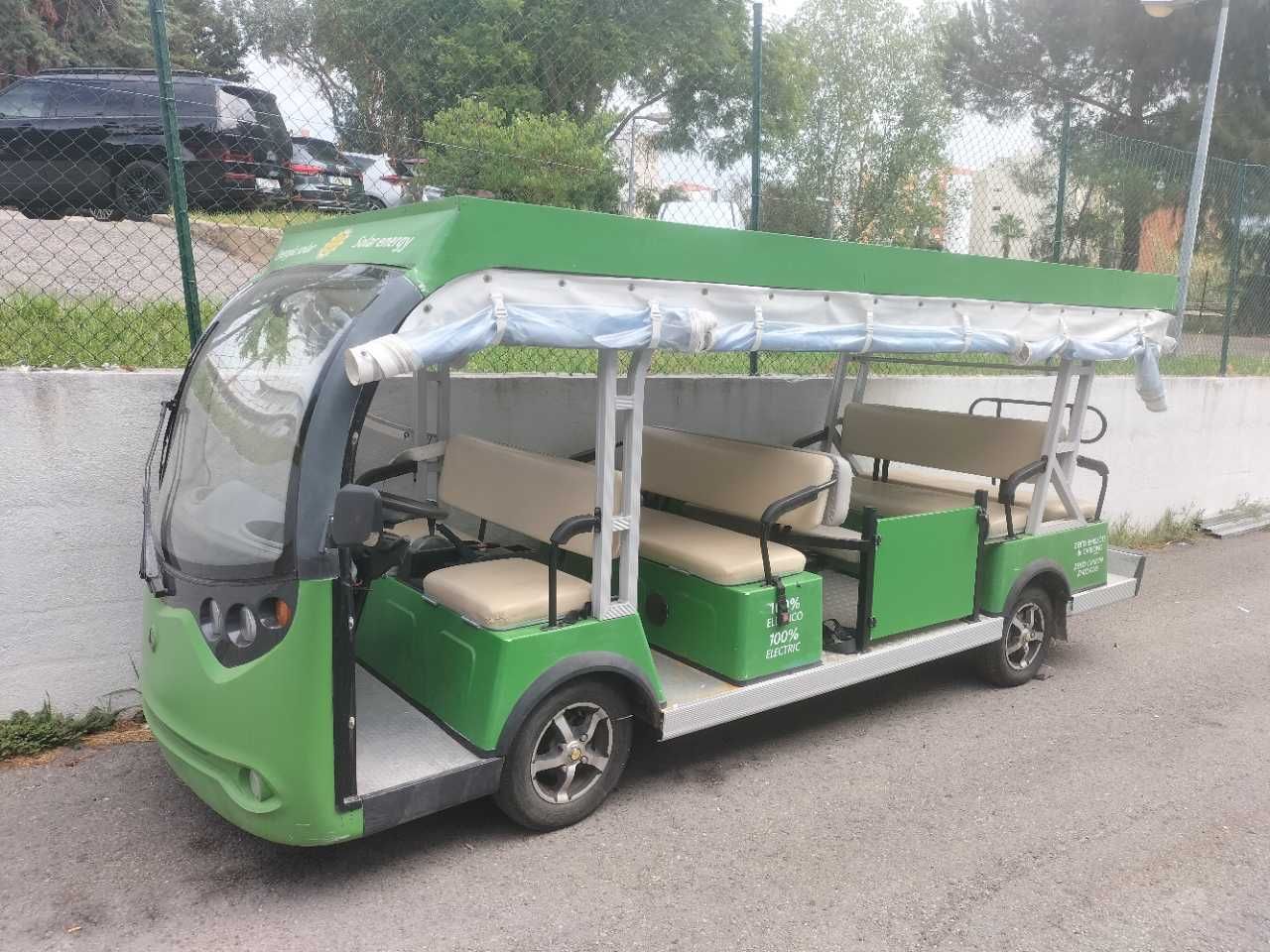 mini-autocarro 100% electrico 11 lugares
