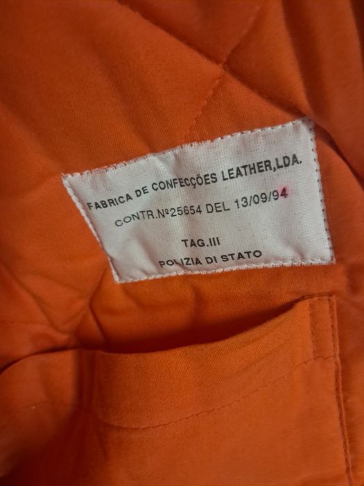 Casaco de motard policia de trânsito italiana
