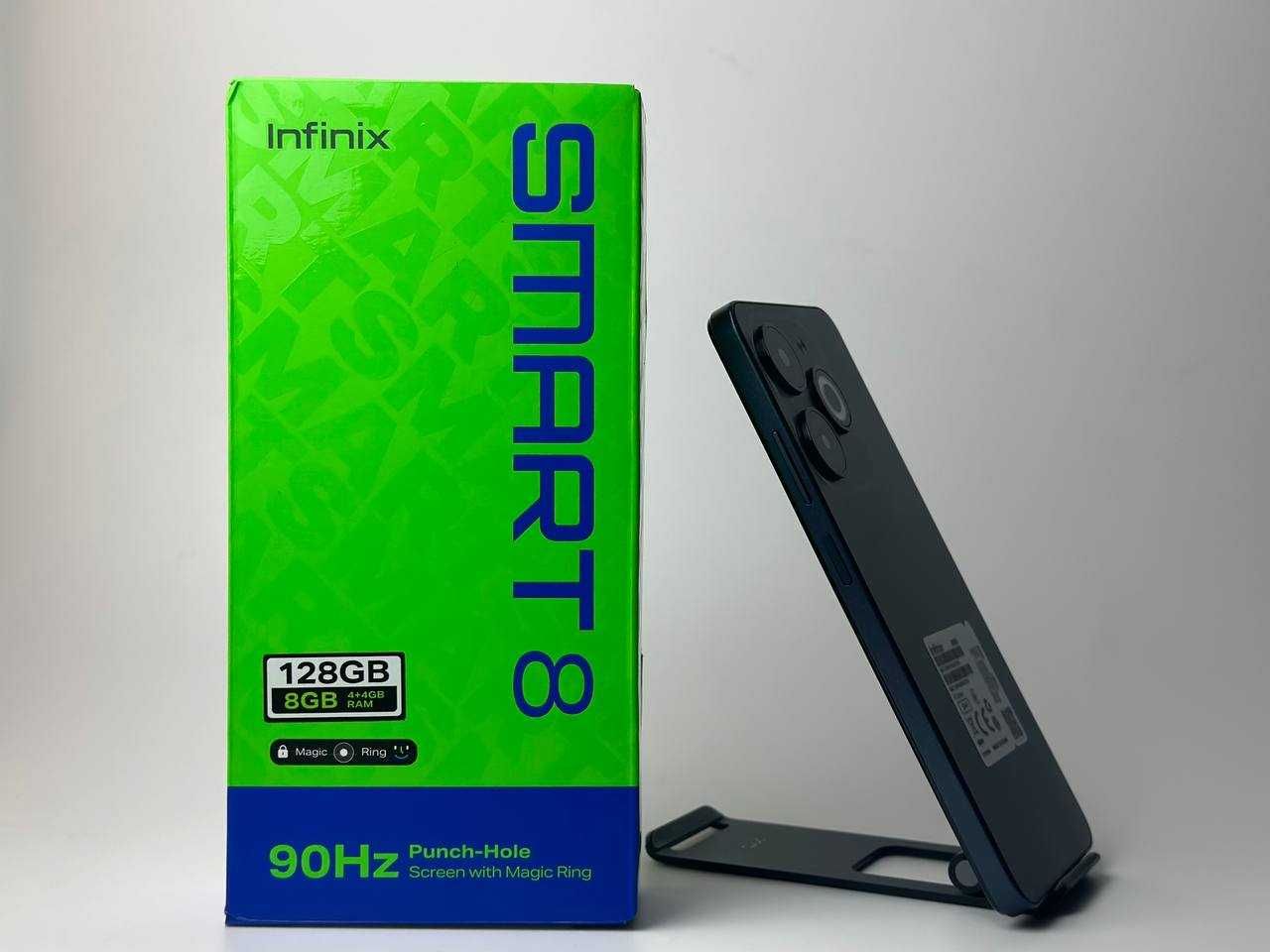 Мобільний телефон Infinix Smart 8 4/128GB Timber Black Купити Смартфон