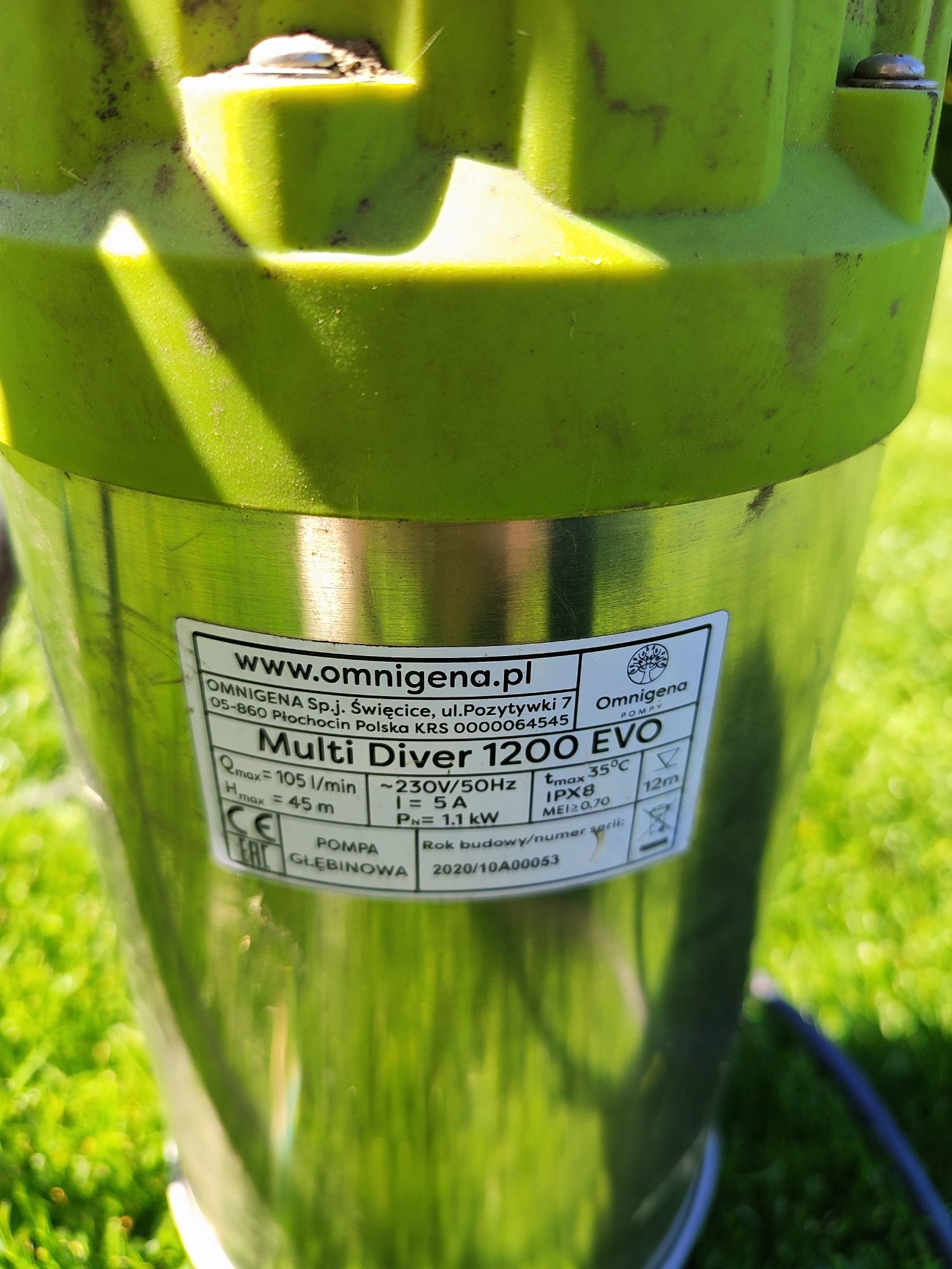 Pompa głębinowa Multi Diver 1200 eco