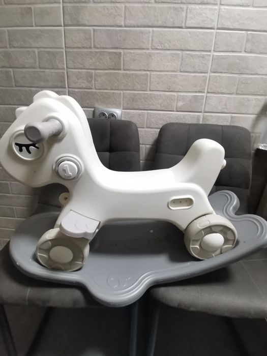 Толокар - Гойдалка 2 в1 Коник-гойдалка для дітей.