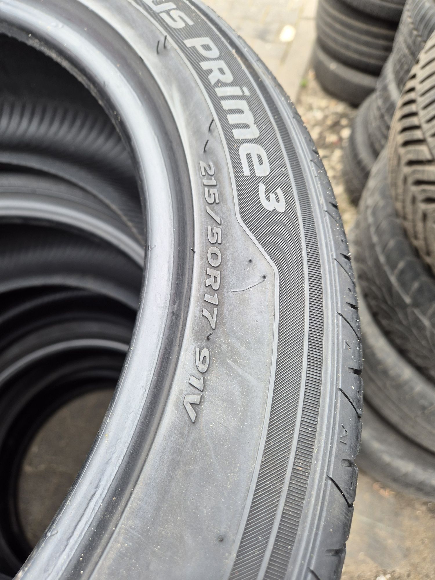 Kpl.opon letnich Hankook 215 50r17