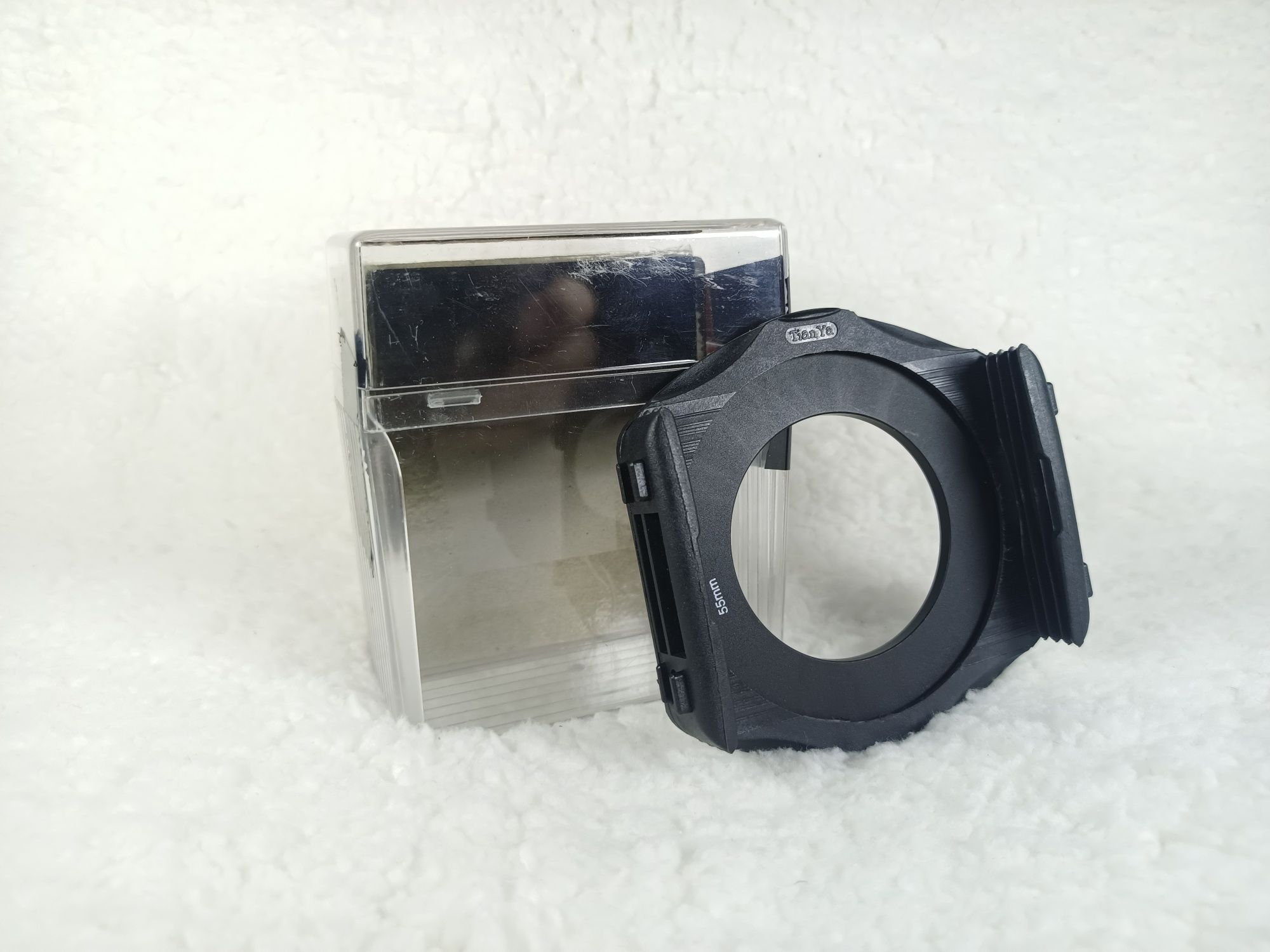 Zestaw filtrów typu Cokin etui holder adapter obiektywu
