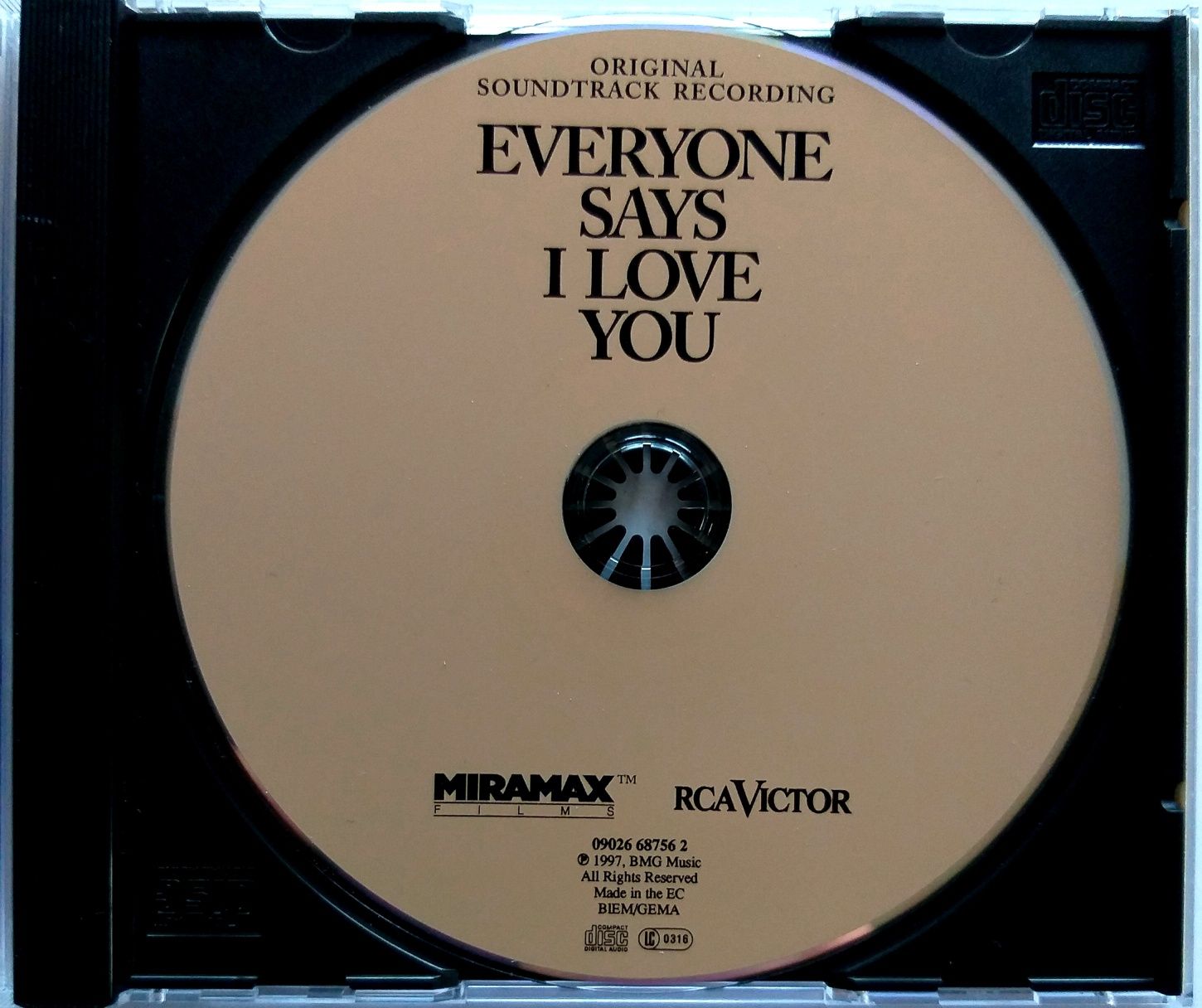 Soundtrack Everyone Says I Love You 1997r