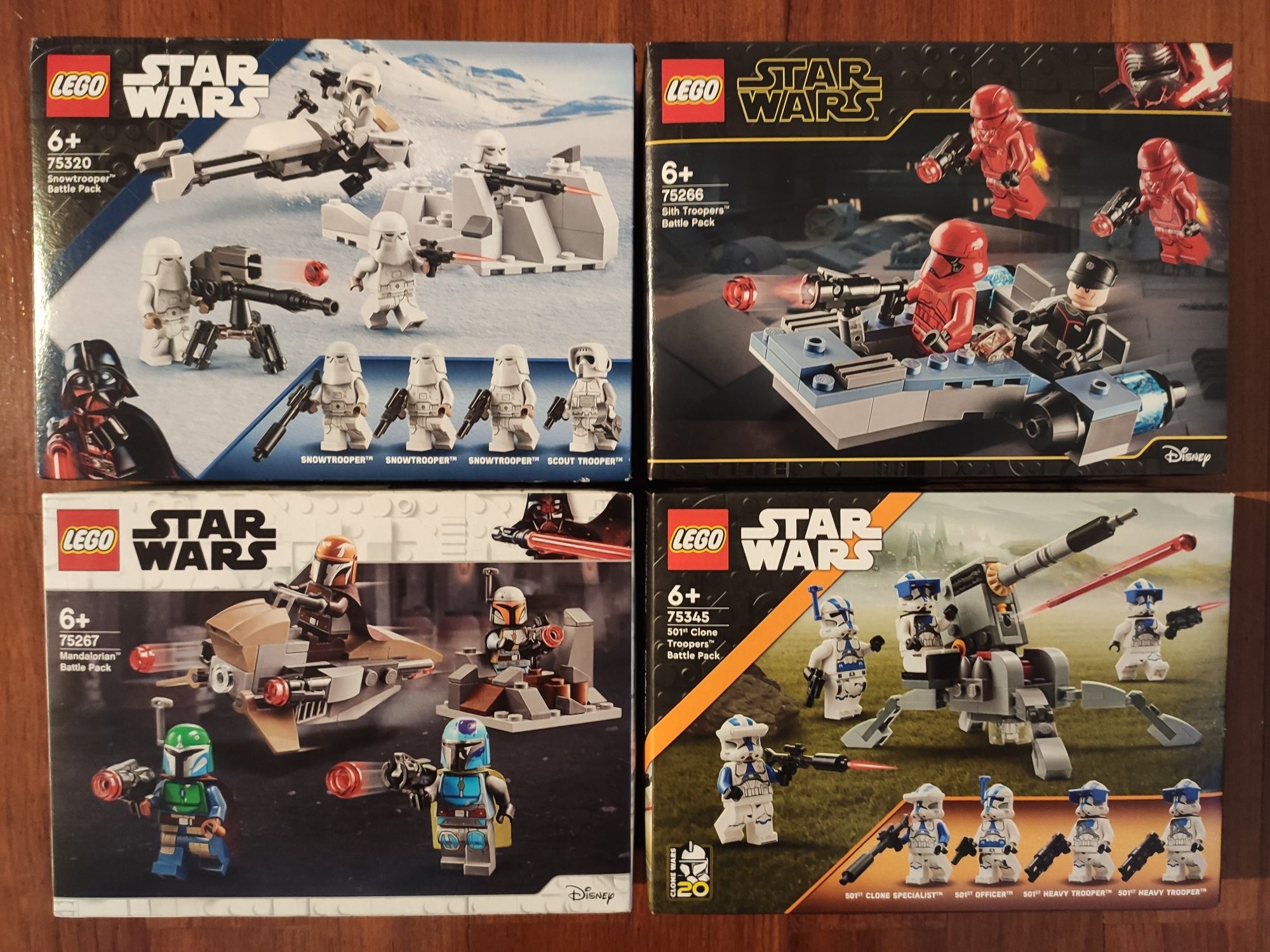 Lego Star Wars várias referências