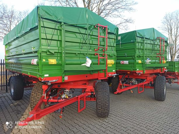 Przyczepa rolnicza PT612 PRONAR - 12 ton w pełni wyposażona