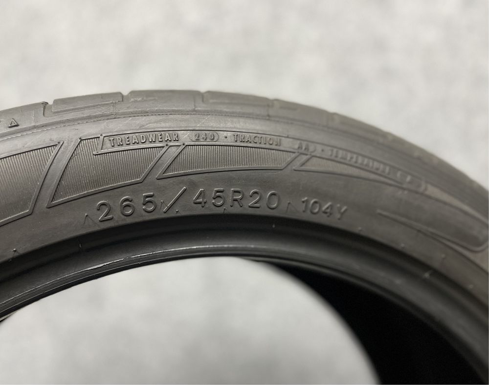 Продам шини, 265/45/20 Dunlop SP Sport Maxx GT MO 104Y