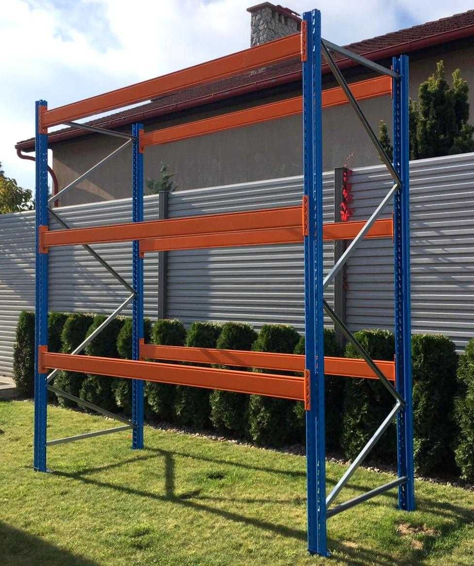Regał paletowy magazynowy STOW H-2,8m L-3,3m/2400kg