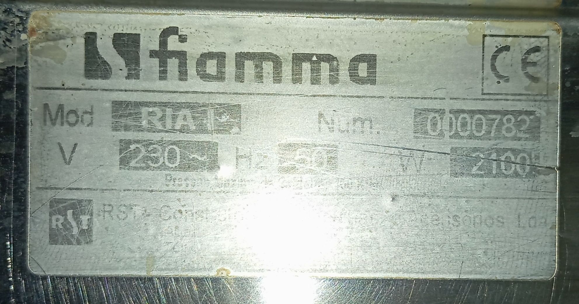 Máquina de Café FIAMMA RIA I