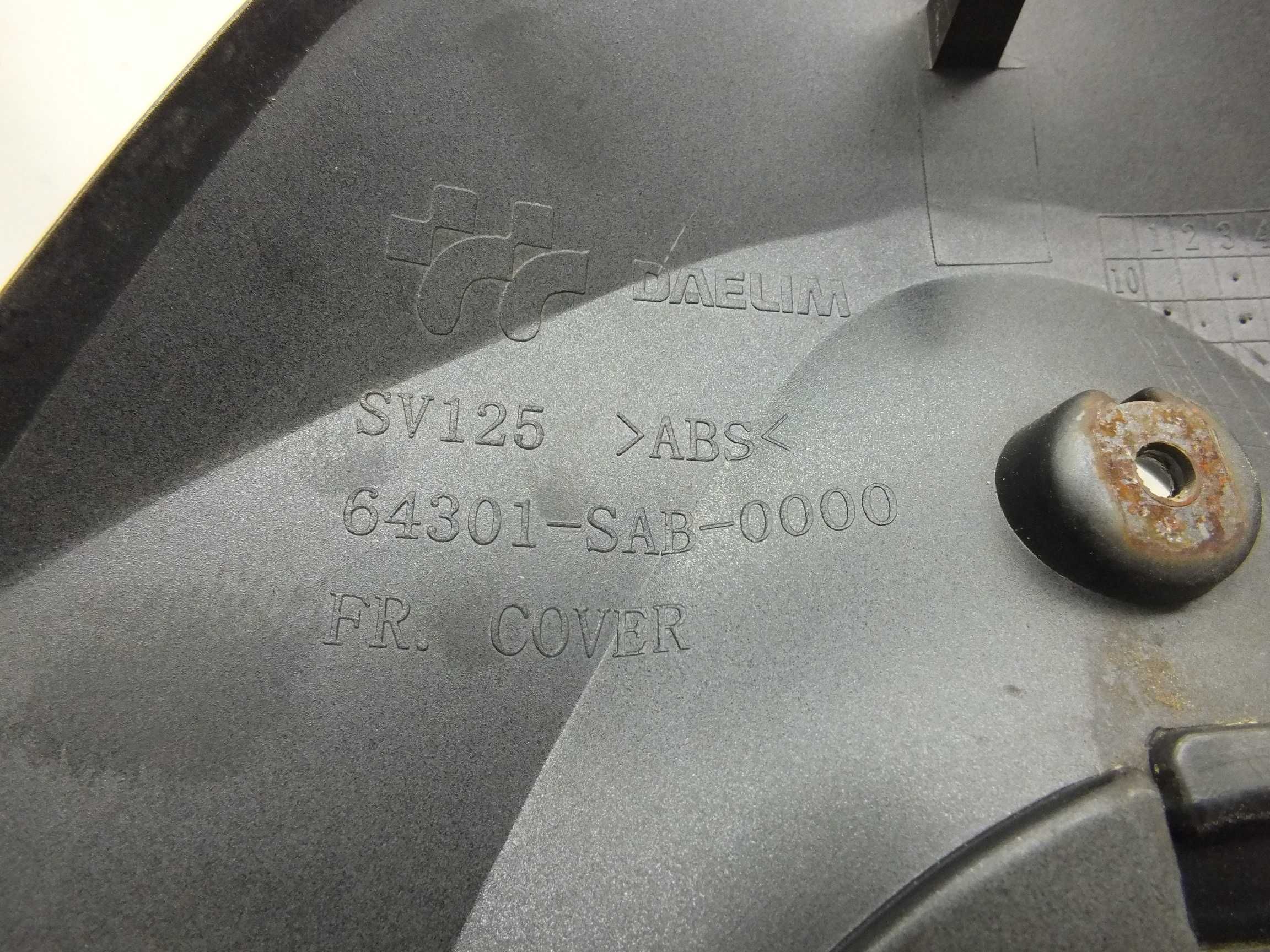 Daelim S3 300 nosek krawat podszybie czaszy
