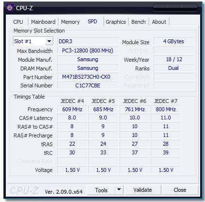 DDR3 SO-DIMM PC3-12800  Samsung 4+4 =8G