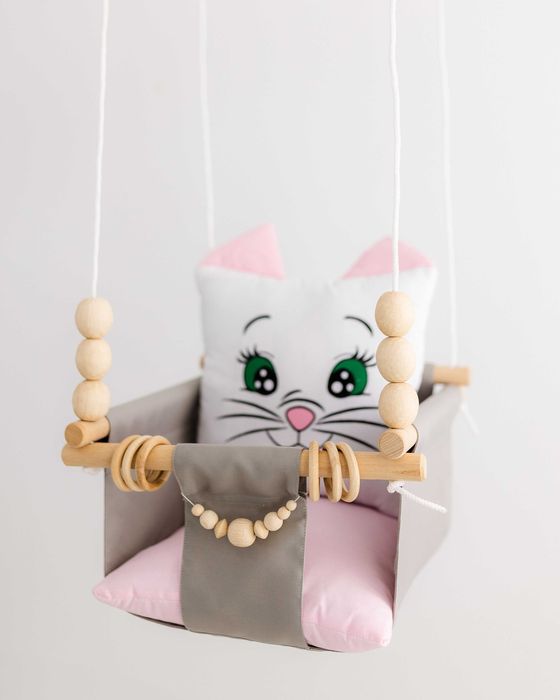 Гойдалки дитячі підвісні, качелі для дитини  (великий вибір)