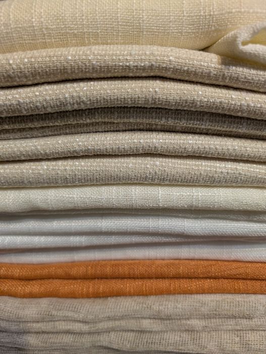 Багато нових тканин, відрізи тканин від тюлей тюль + відрізки від штор