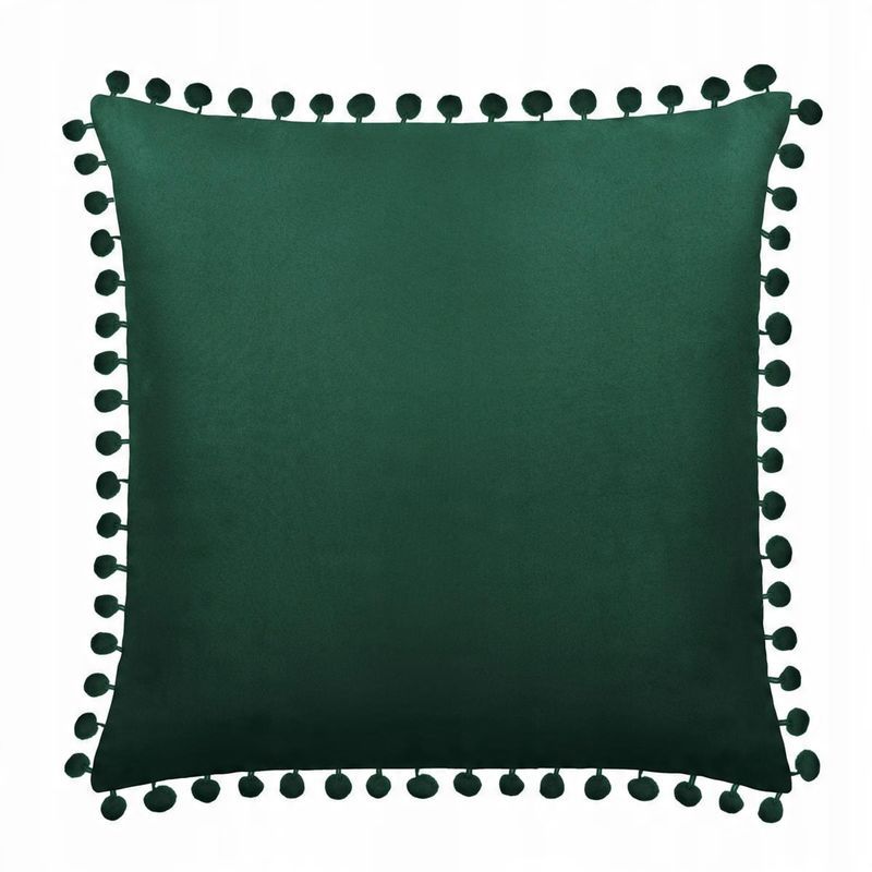 Poszewka na poduszkę jasiek 45x45 Dekoracyjna Fluffy Butelkowy