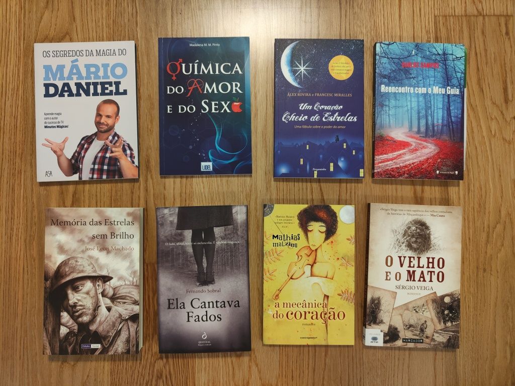 Vendo livros novos a 6euros cada