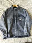 Джинсова сорочка овершот Carhartt Organic Reno Shirt Jacket