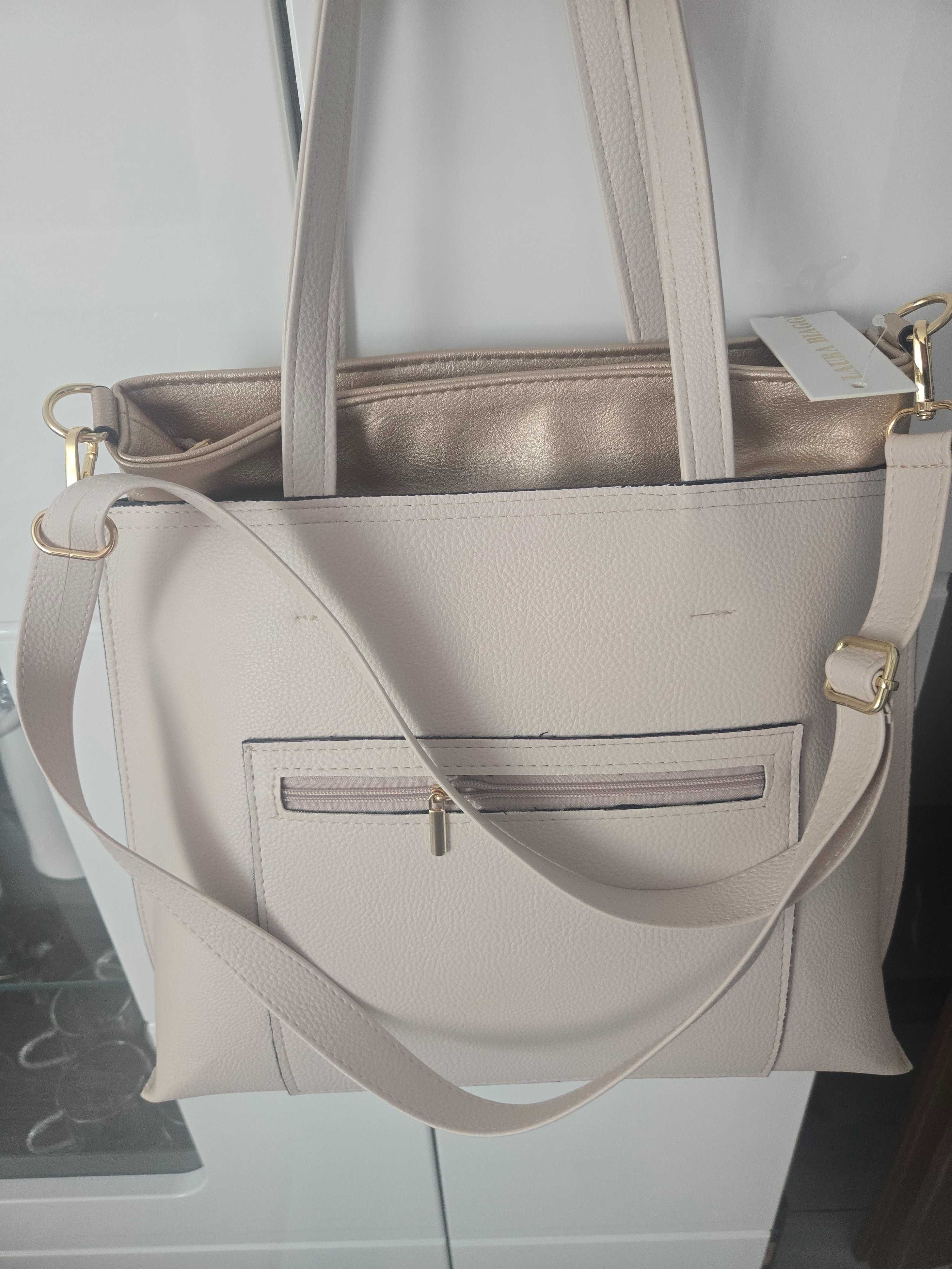 Torebka shopper Laura Biaggi