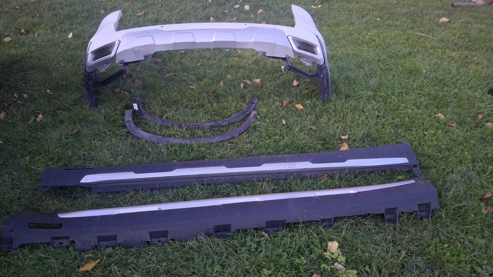 Бампер задній, пороги, арки,  BMW x5