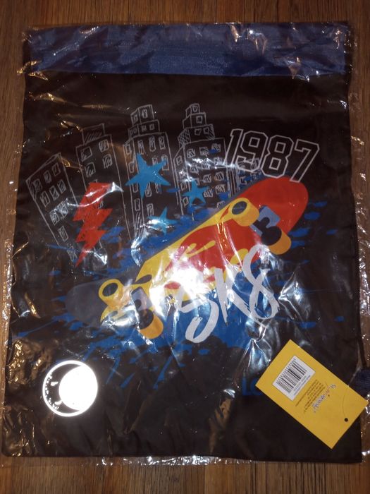 Nowy worek na buty, strój gimnastyczny