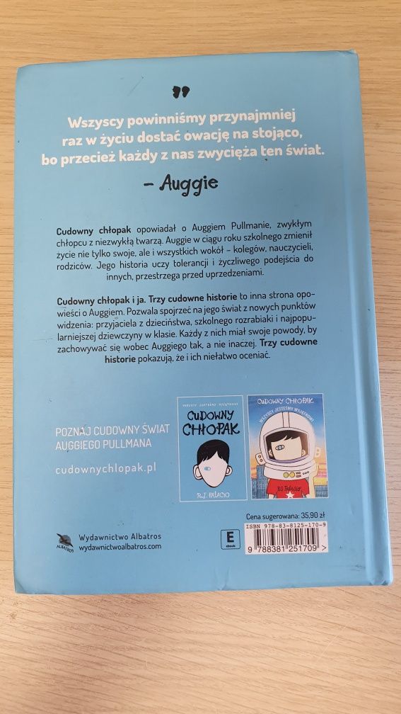 Cudowny chłopak i ja R.J Palacio