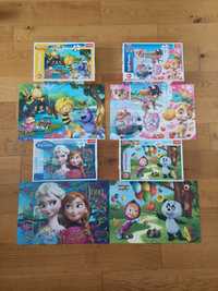 Puzzle trefl 100 elementów masha pszczółka maja psi patrol skye frozen