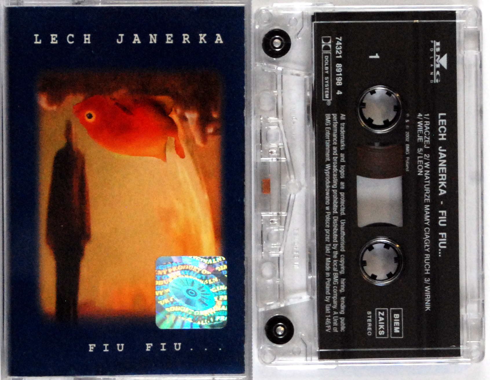 Lech Janerka - Fiu Fiu... (kaseta) BDB