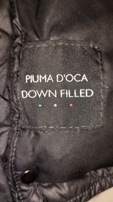 Курточка пуховик с Италии Мужская