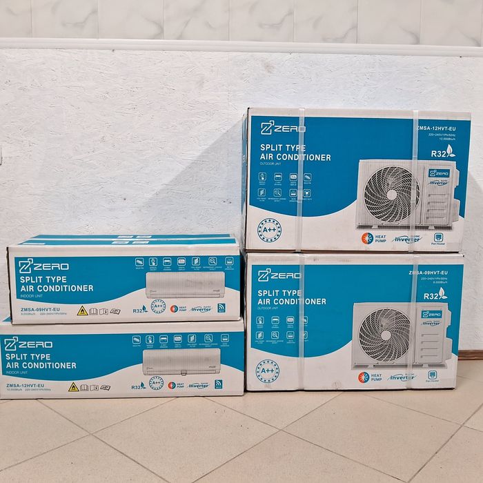 Кондиціонер настінний ZERO ZMSA-09HVT-EU Inverter -20*С+WiFi