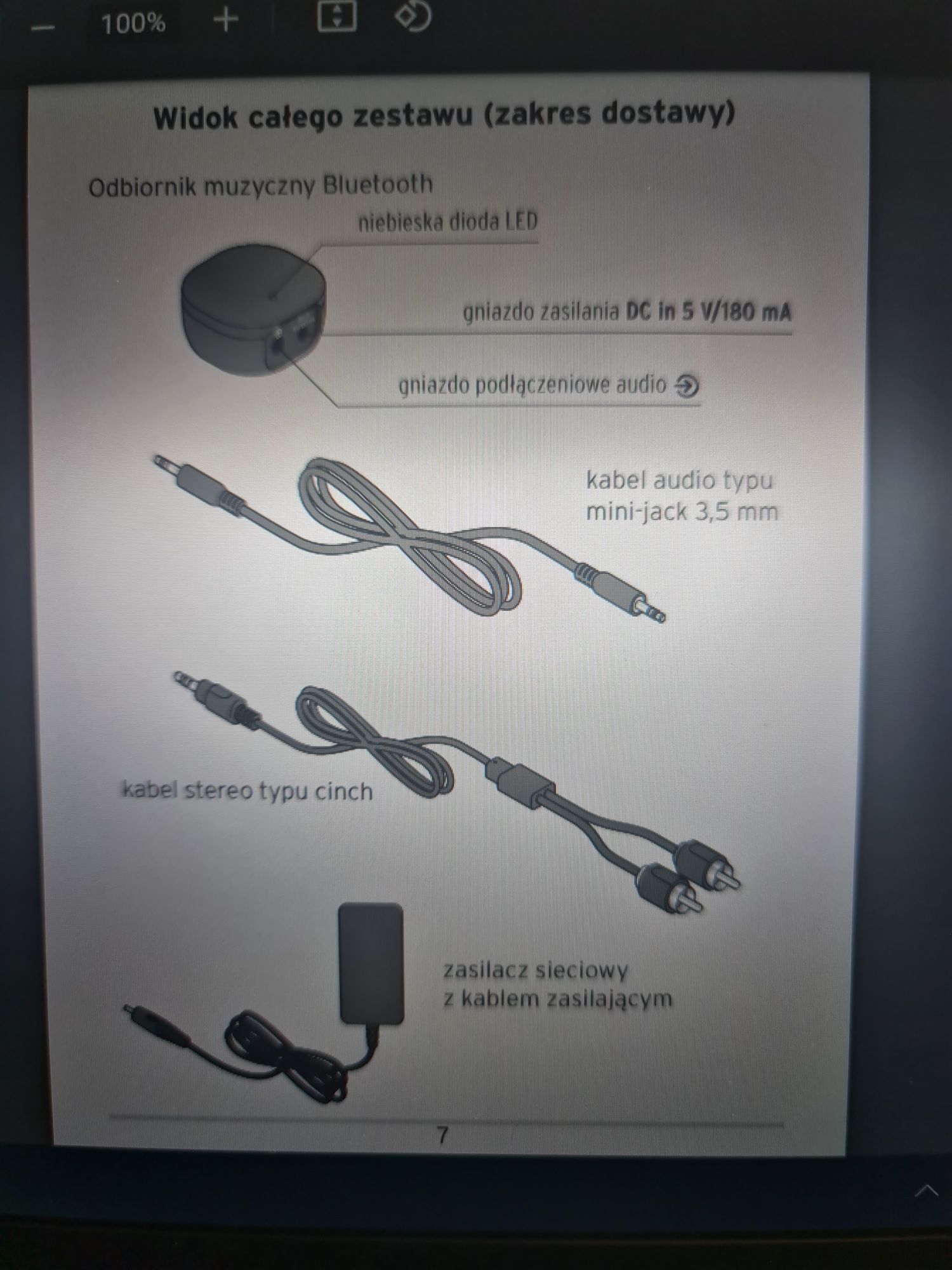 przejściówka MIĘDZY TELEFONEM a sprzętem -  Bluetooth®