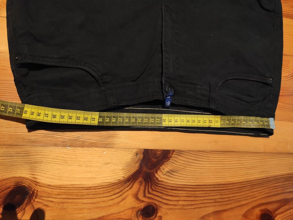 Spodnie męskie czarne M/L eleganckie