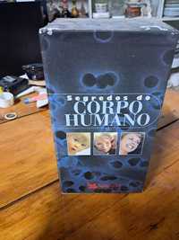 Duas cassetes vhs do corpo humano