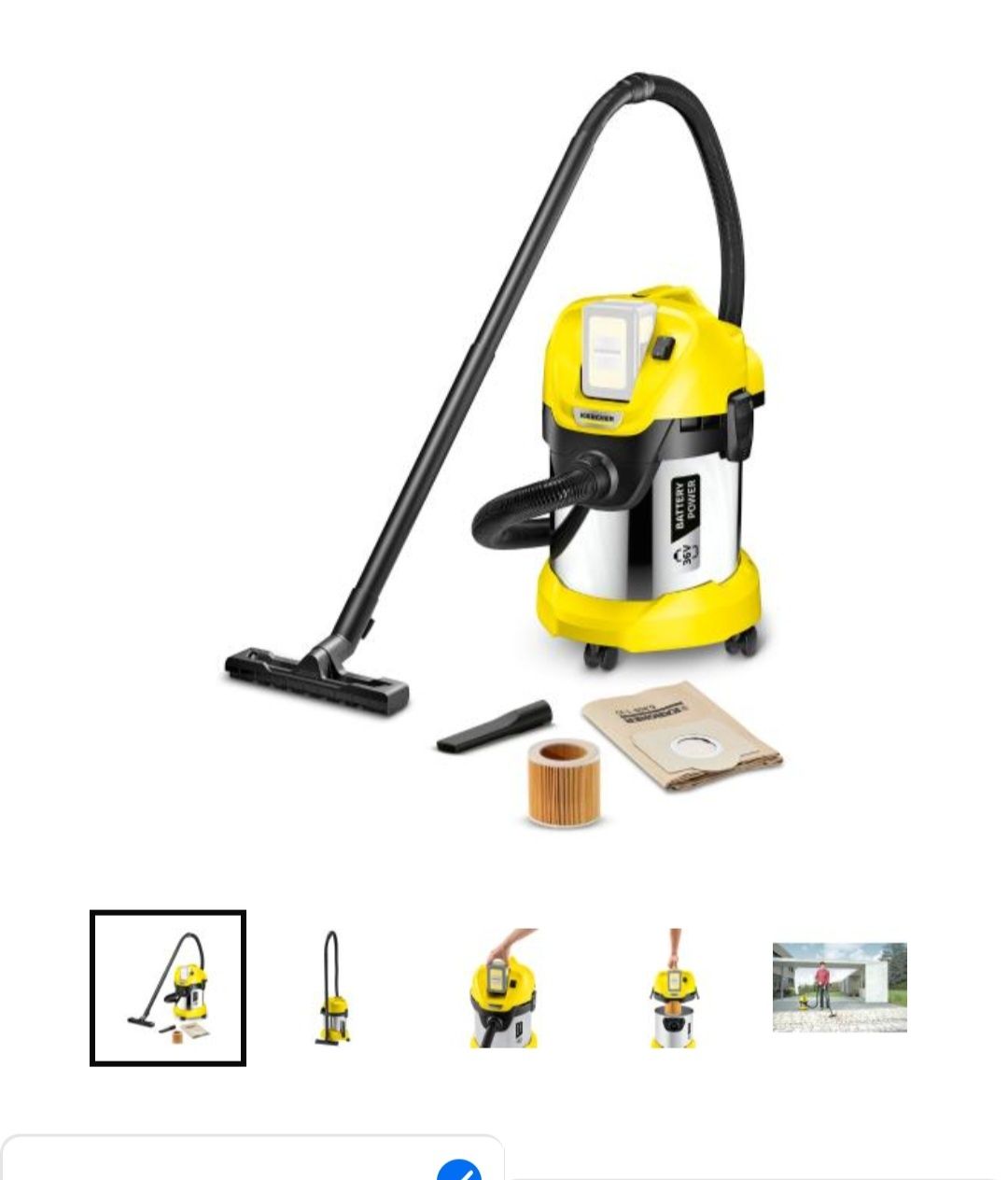 Odkurzacz Karcher WD3 Premium